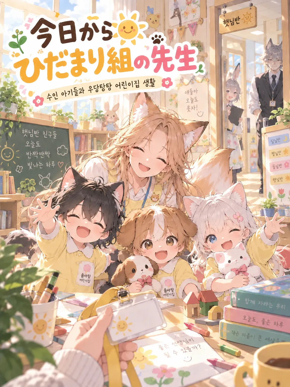 今日からひだまり組の先生のポスター